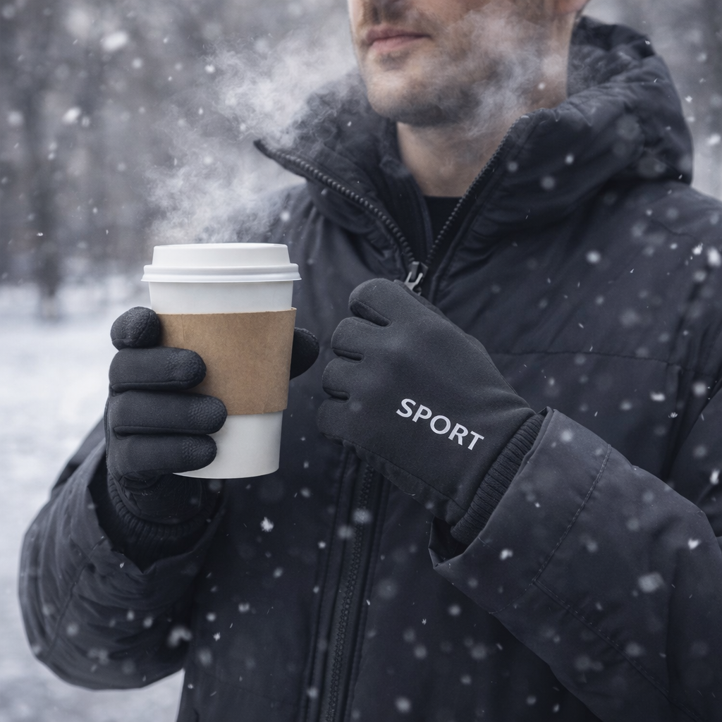 All-Weather Thermal Gloves – Warm, Waterproof & Touchscreen-Ready for Everyday Outdoor Comfort