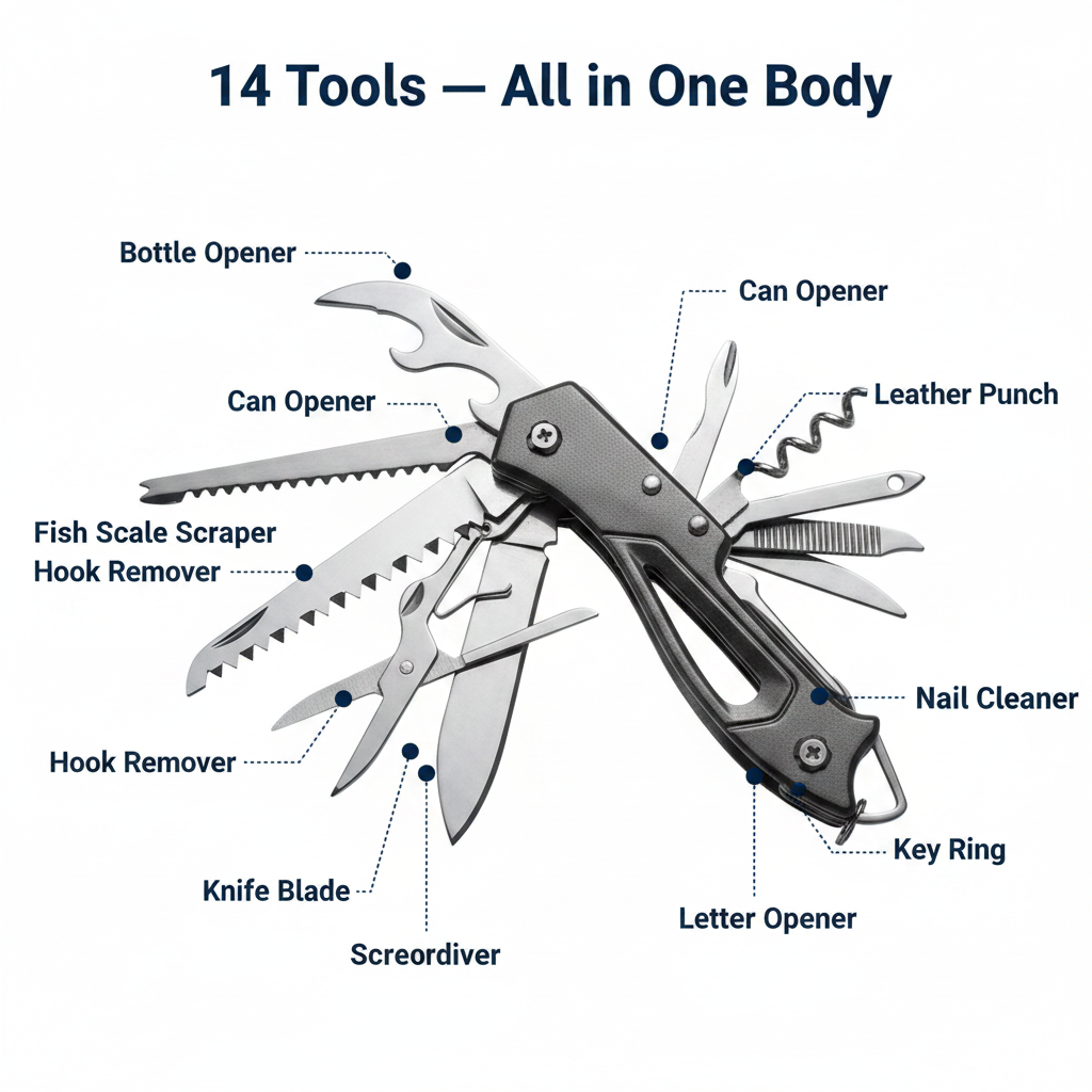 14 Tools Labeled
