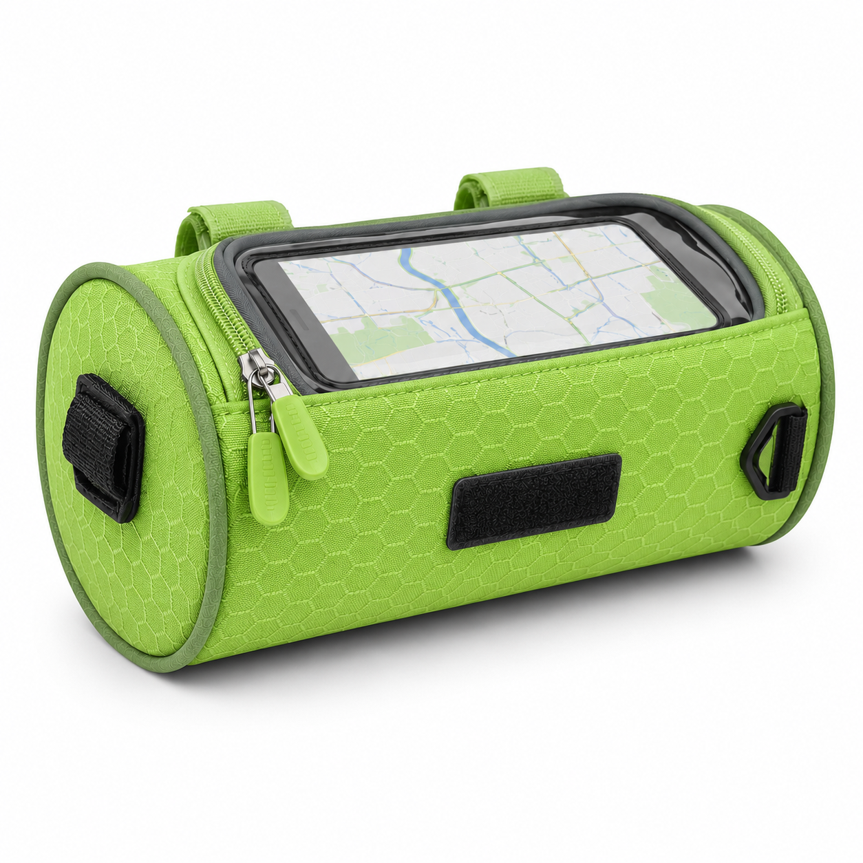 Bike Handlebar Bag with Touchscreen Pouch