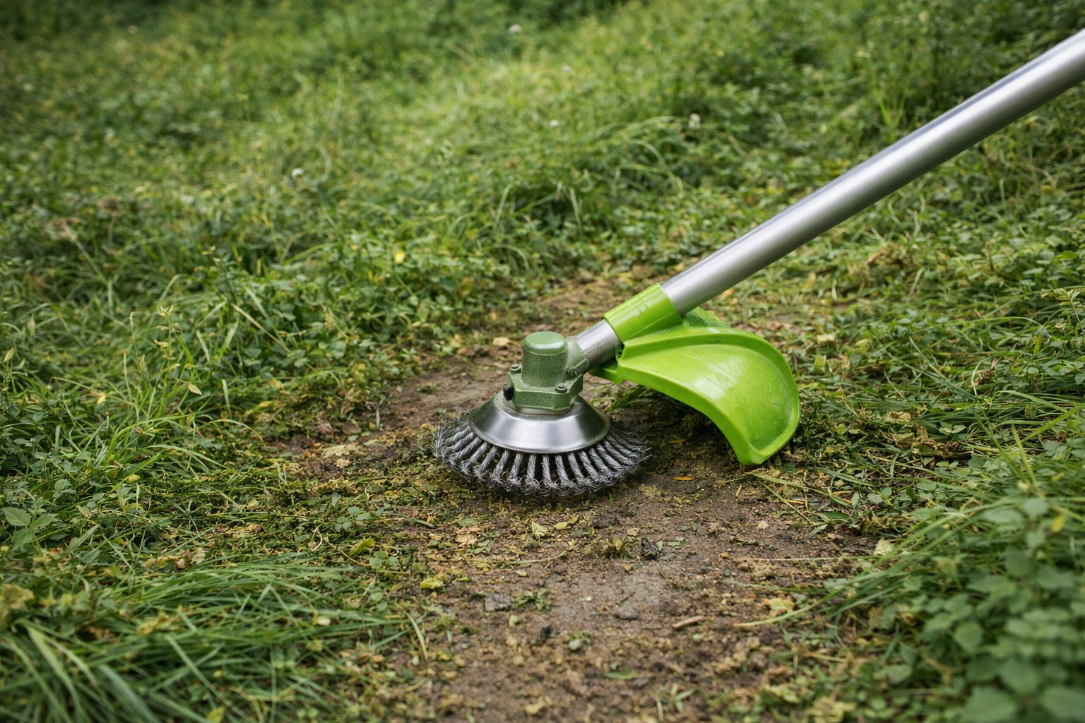 Carbon Steel Weed Brush & Trimmer Head – Twisted Wire Brush Cutter for Hard Surfaces