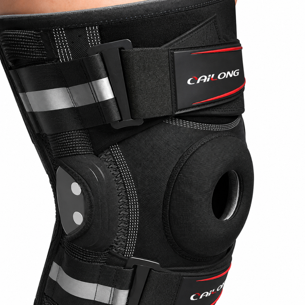 Hinged Knee Brace – Adjustable Knee Stabiliser with Copper Hinges