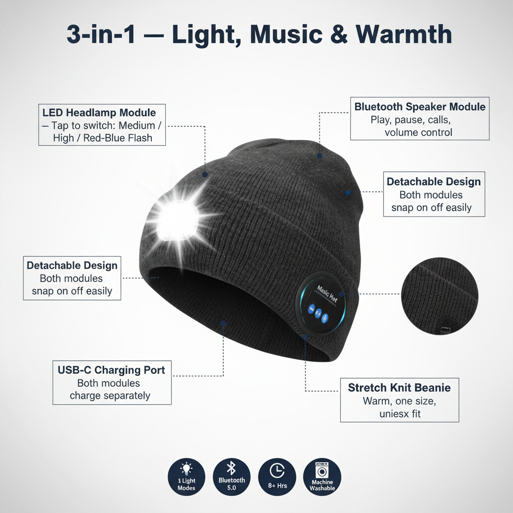 3-in-1 Features