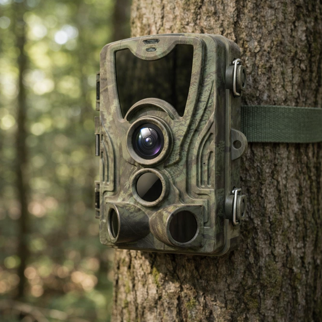 Outdoor Wildlife Trail Camera – 1080P Infrared Motion-Activated Recorder