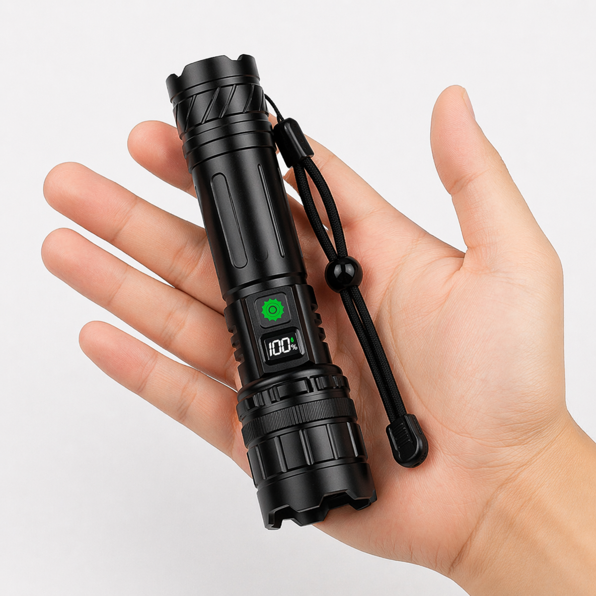 USB-C Rechargeable LED Flashlight Kit – Zoom Camping Torch