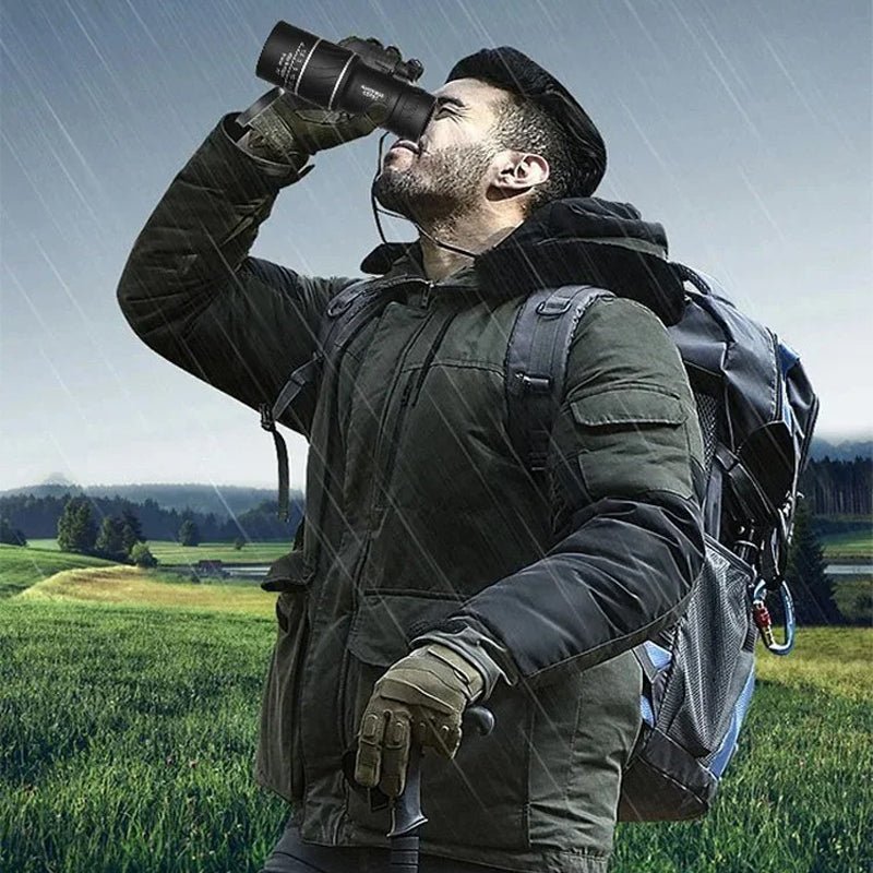 Monocular Telescope – 10×40 Compact Zoom Scope for Hiking & Bird Watching