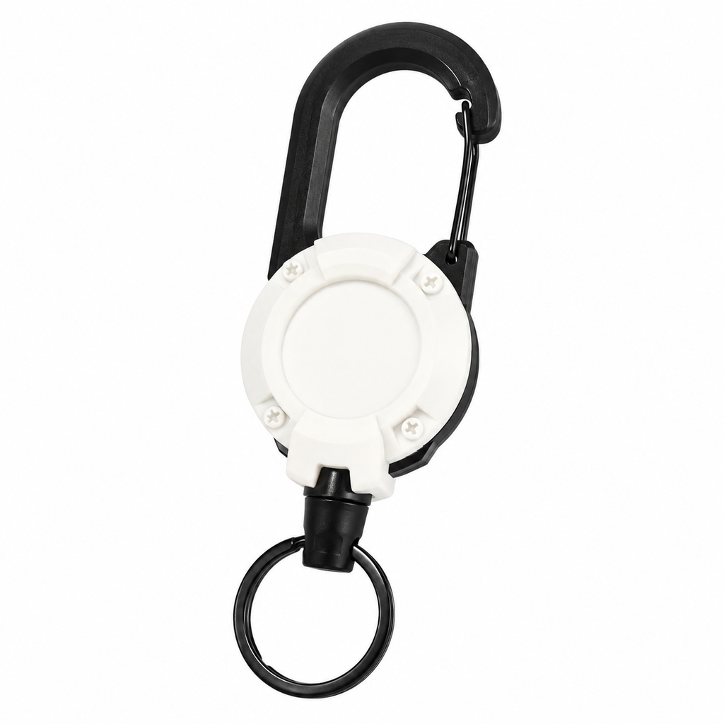 Heavy Duty Retractable Keychain – Steel Wire Cord Key Holder