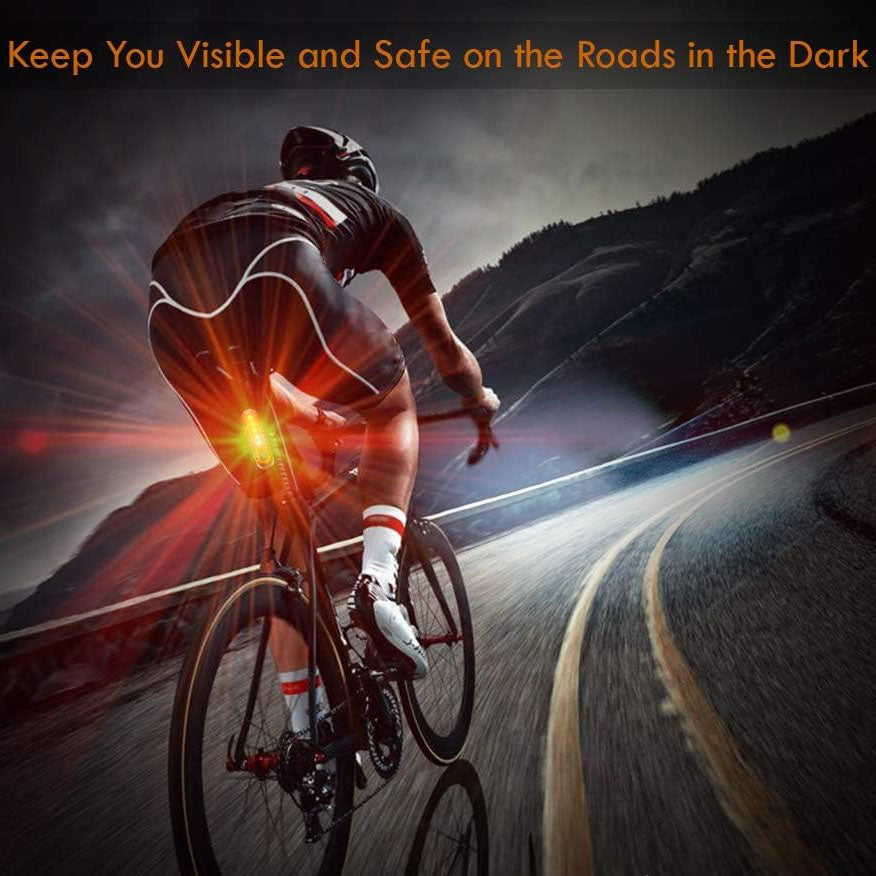 Bicycle Light Set – USB Rechargeable Front & Rear Bike Lights | IPX4 Water-Resistant