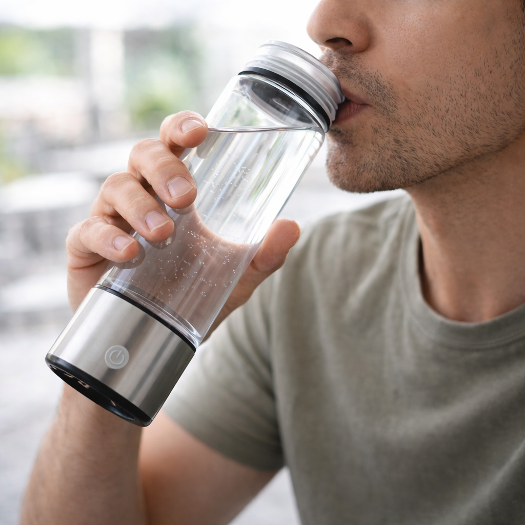 Hydrogen Water Bottle  – Portable USB Rechargeable Water Generator