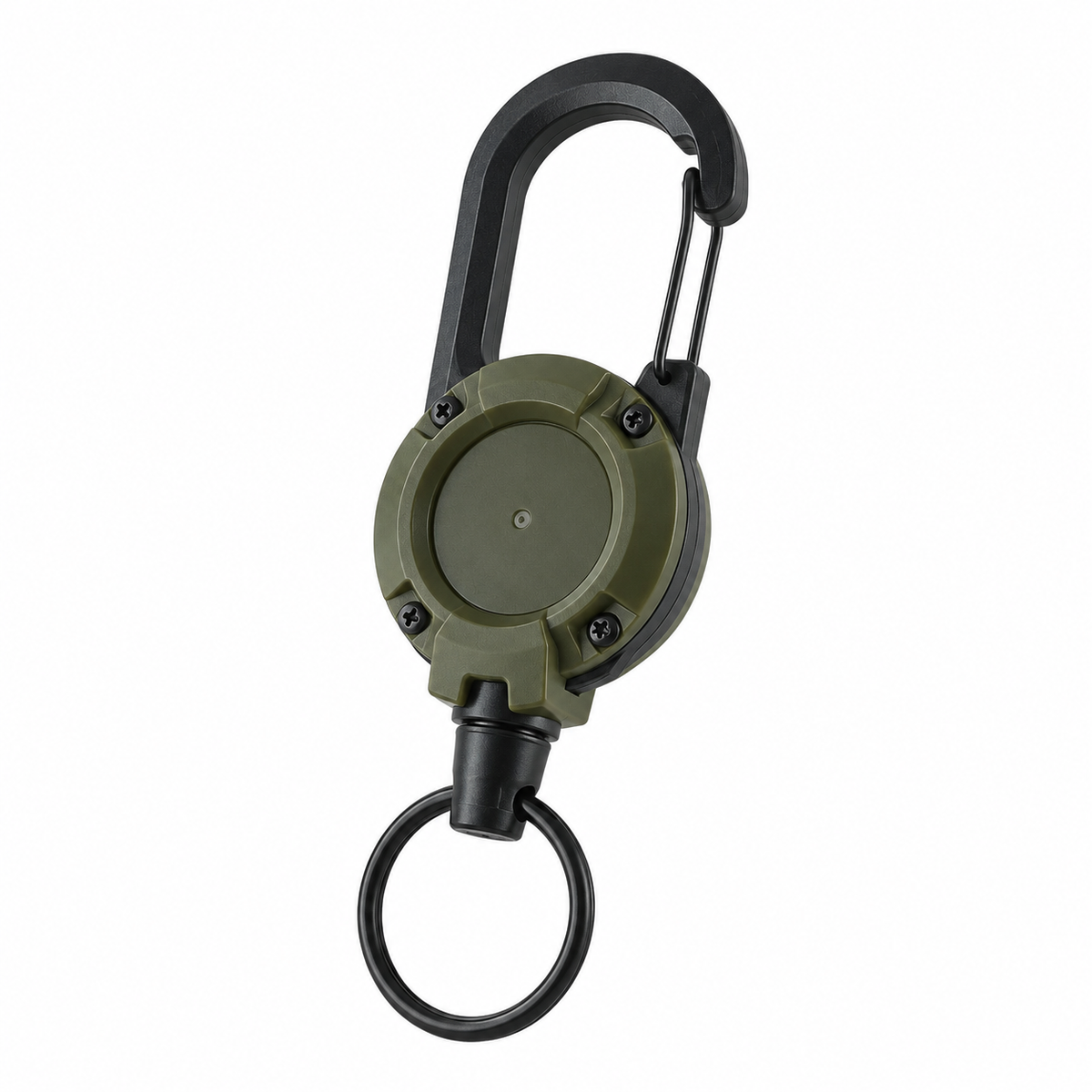 Heavy Duty Retractable Keychain – Steel Wire Cord Key Holder