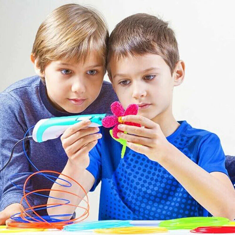 3D Printing Pen – DIY Drawing Pen with 12 PLA Colors for Kids & Creative Projects