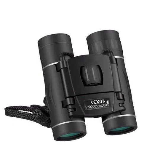 Binoculars – 40X magnification – black plastic 2