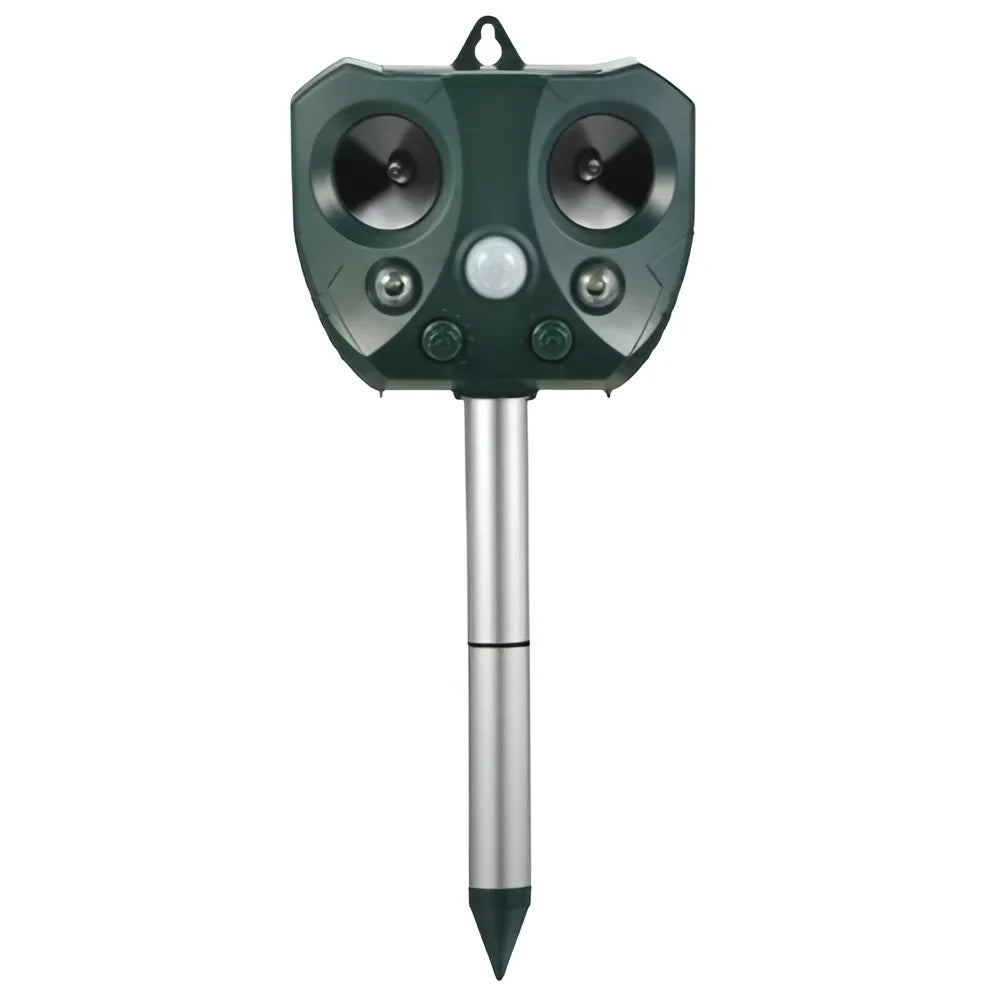 Solar-Powered Outdoor Bird & Animal Deterrent with Motion Sensor