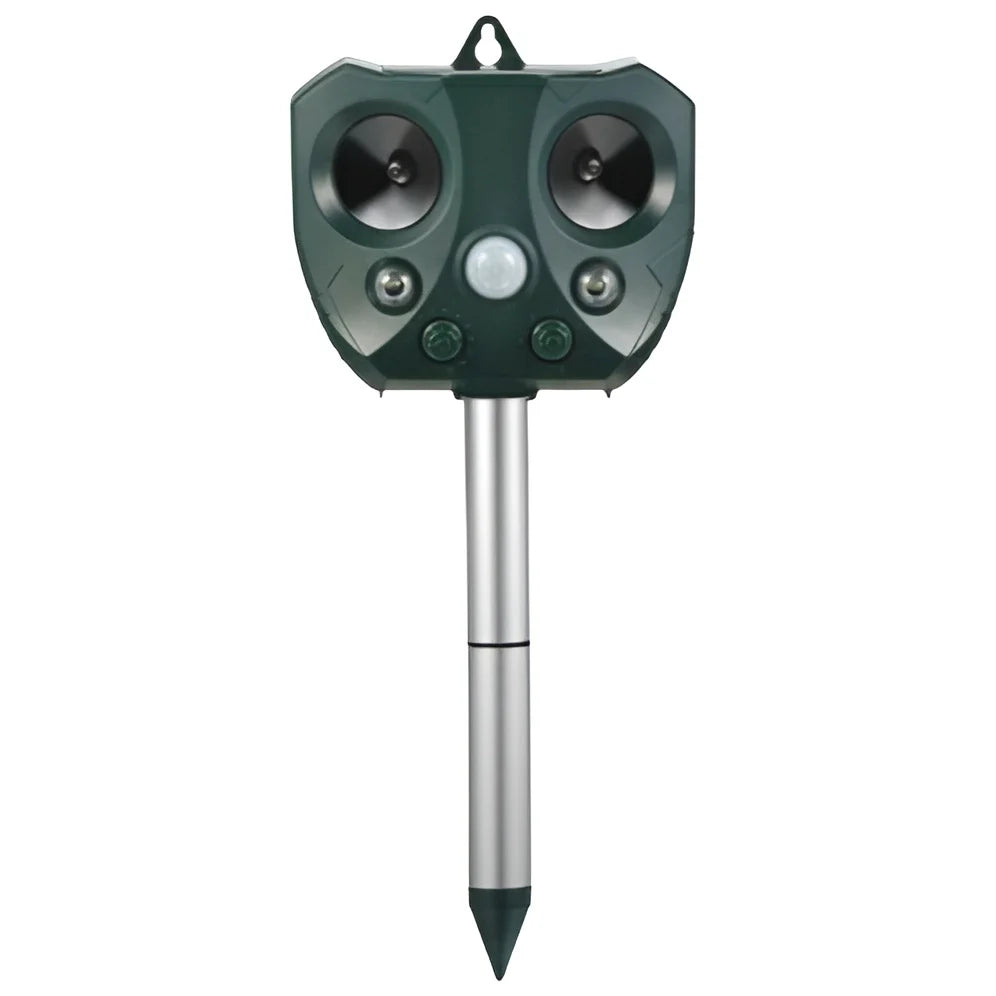 Ultrasonic Bird & Pest Defender – Solar-Powered Outdoor Repeller