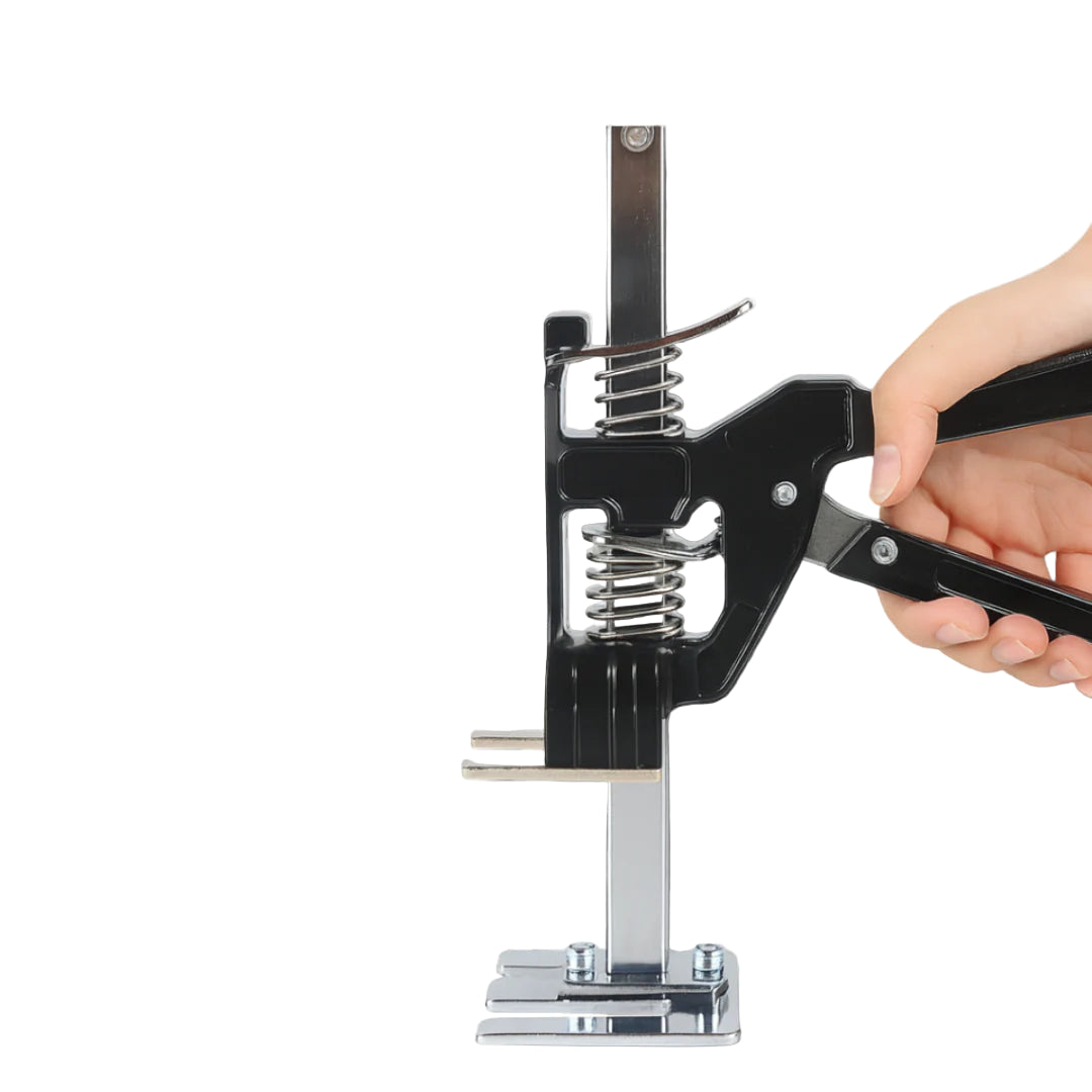Precision Hand Lifting Tool Jack – Adjustable Metal Lifter for Doors, Cabinets & Heavy Objects