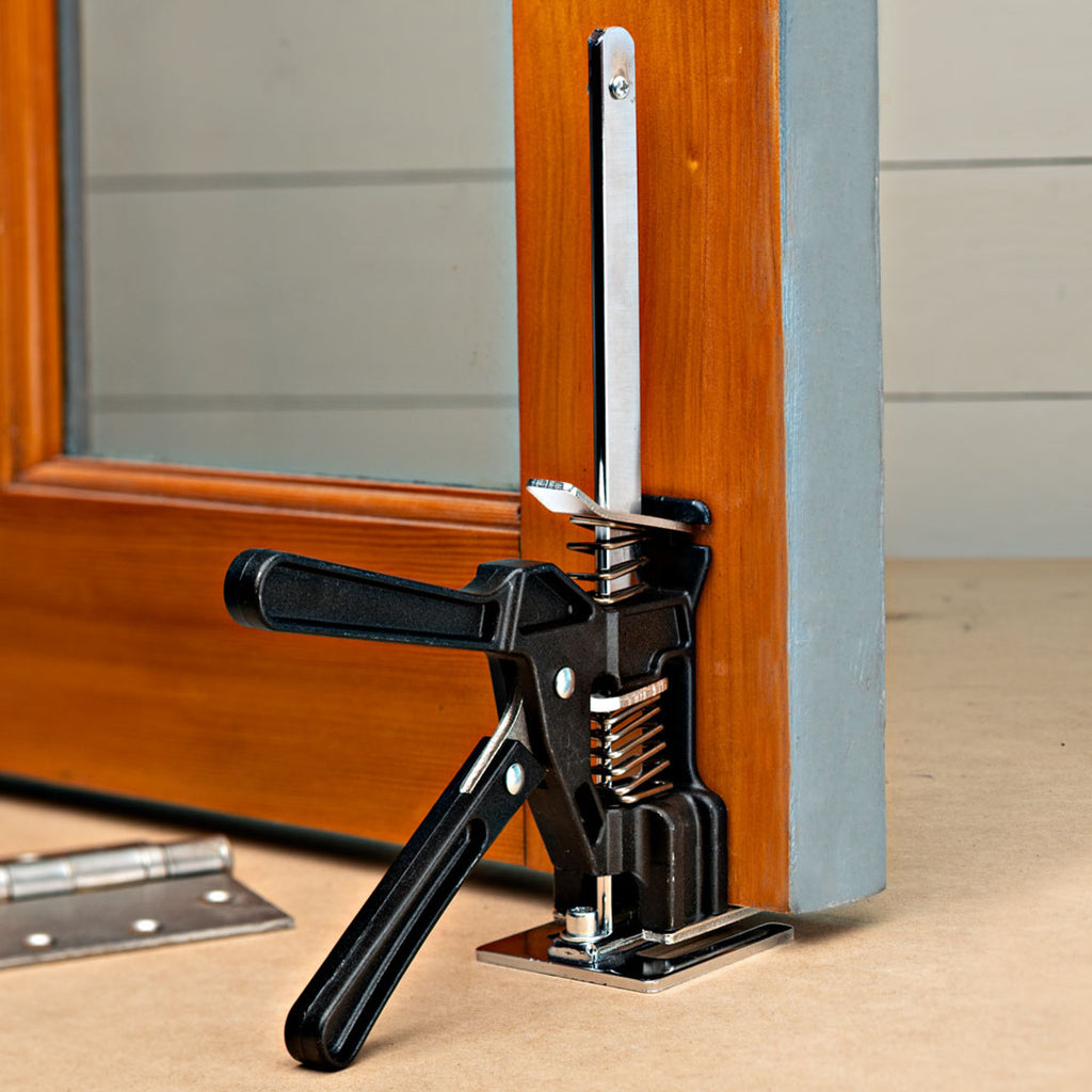 Precision Hand Lifting Tool Jack – Adjustable Metal Lifter for Doors, Cabinets & Heavy Objects