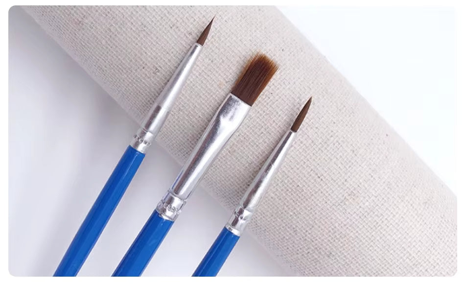 Countryside Field & Blue Flowers – Paint by Numbers Kit