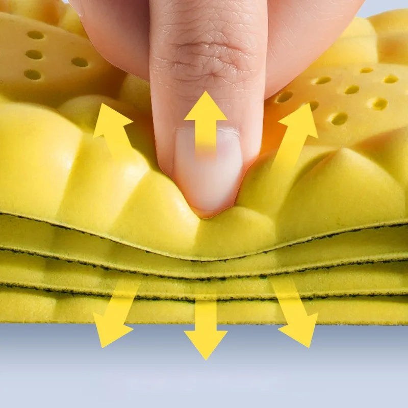 4D Contoured Sports Insoles – Shock Absorbing Shoe Insoles