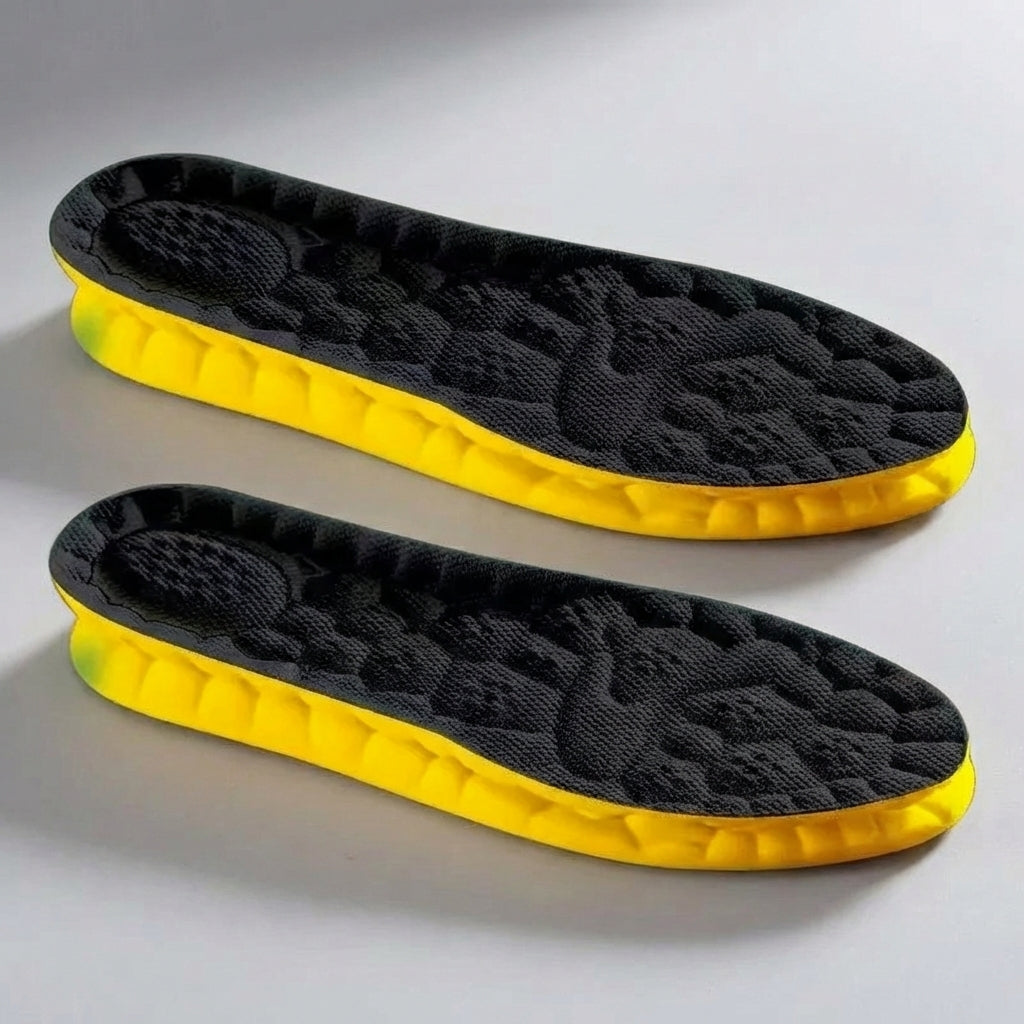 4D Contoured Sports Insoles – Shock Absorbing Shoe Insoles