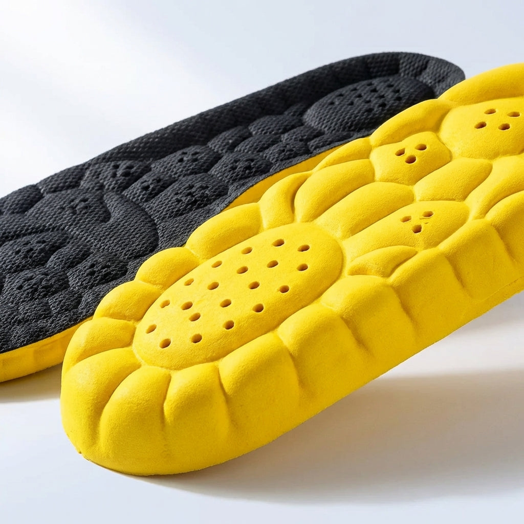 4D Contoured Sports Insoles – Shock Absorbing Shoe Insoles