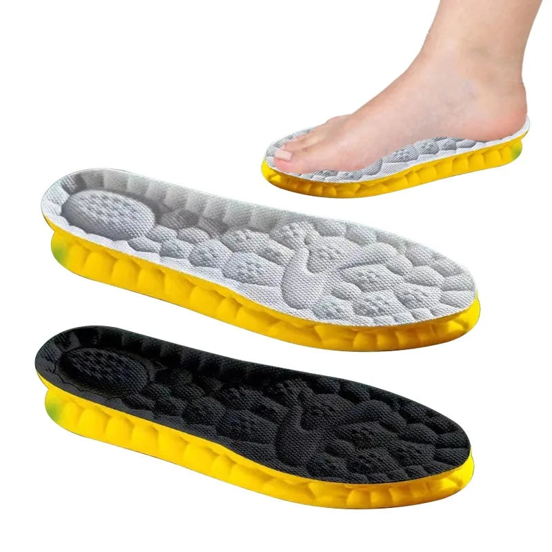 4D Contoured Sports Insoles – Shock Absorbing Shoe Insoles