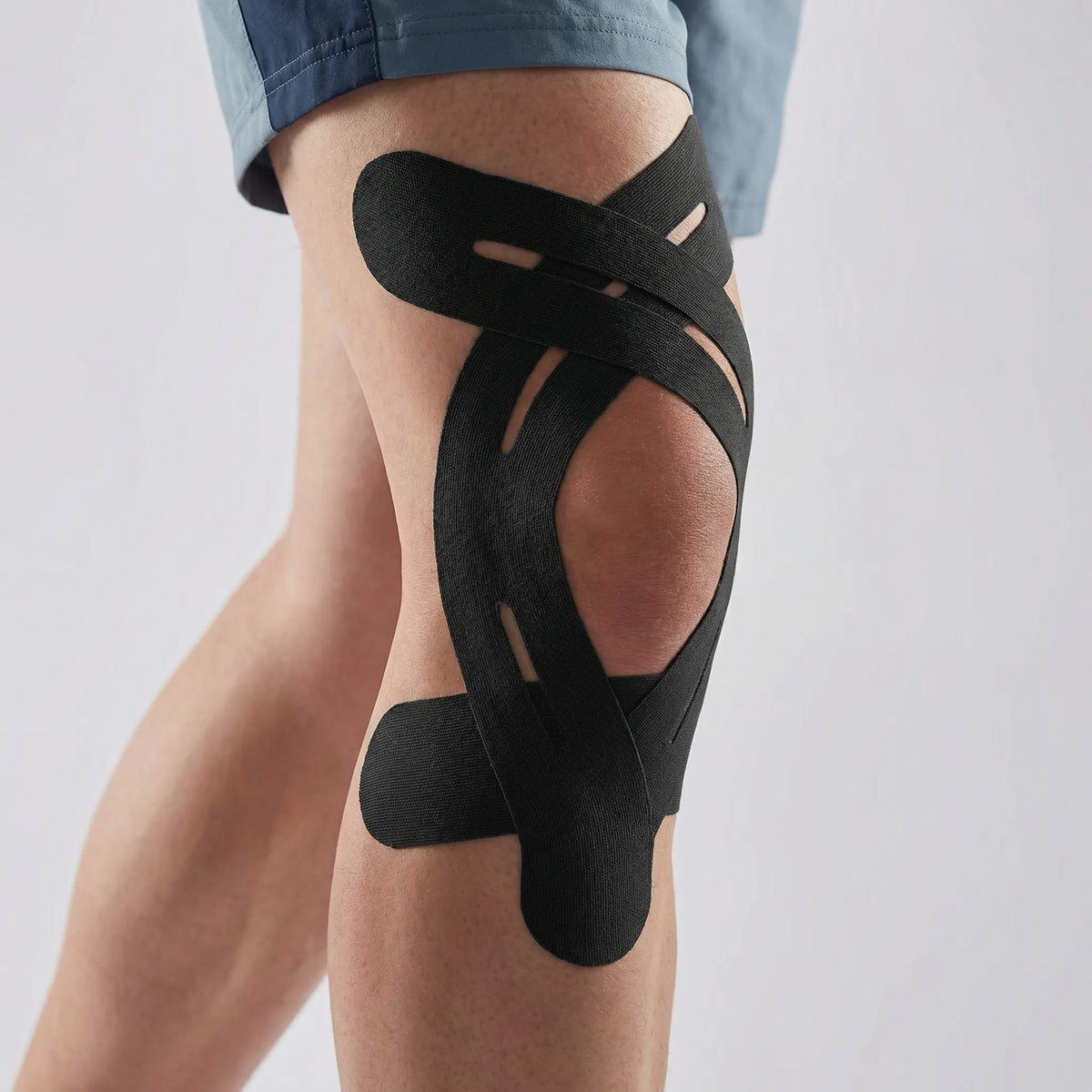 Pre-Cut Kinesiology Knee Tape – Athletic Support Strips