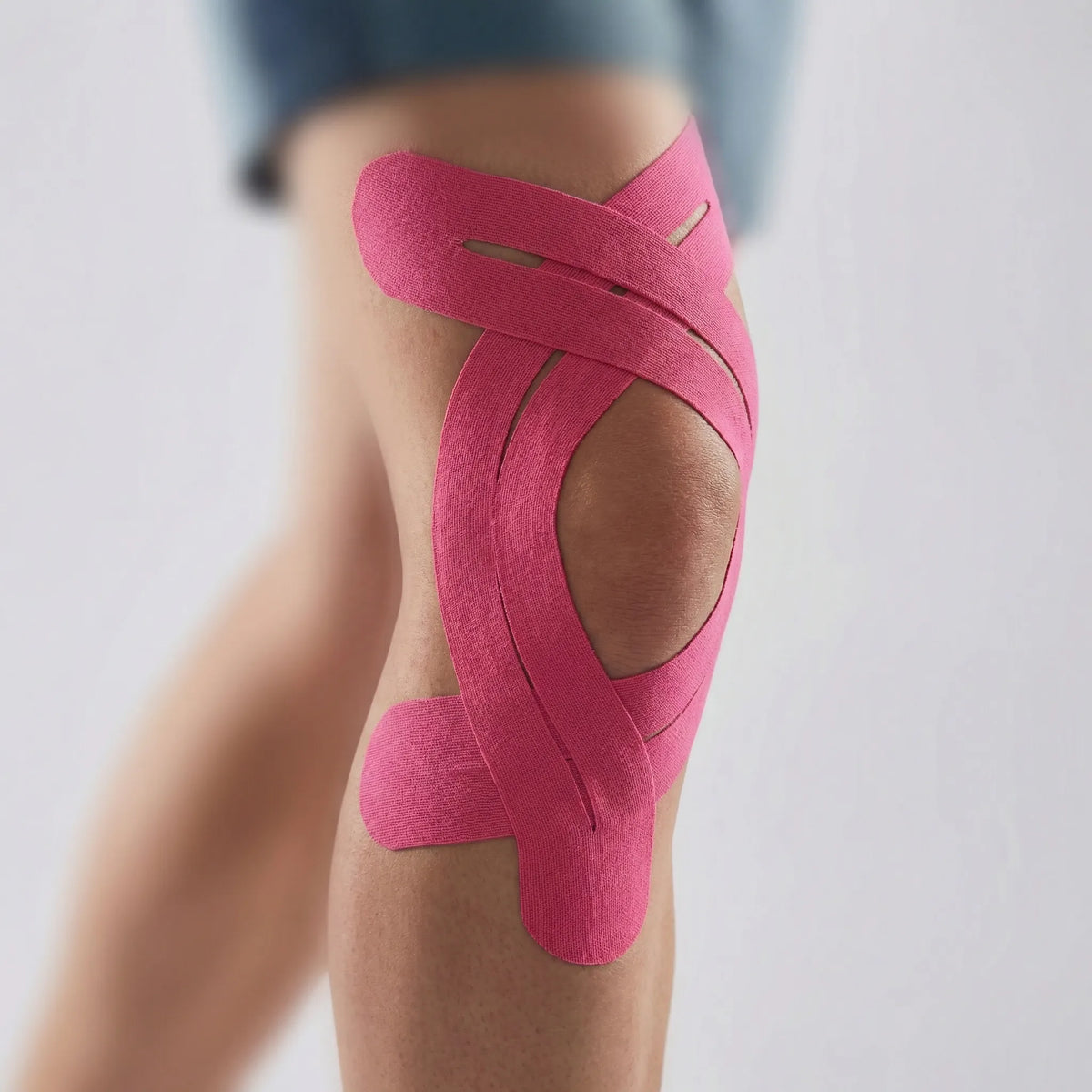 Pre-Cut Kinesiology Knee Tape – Athletic Support Strips