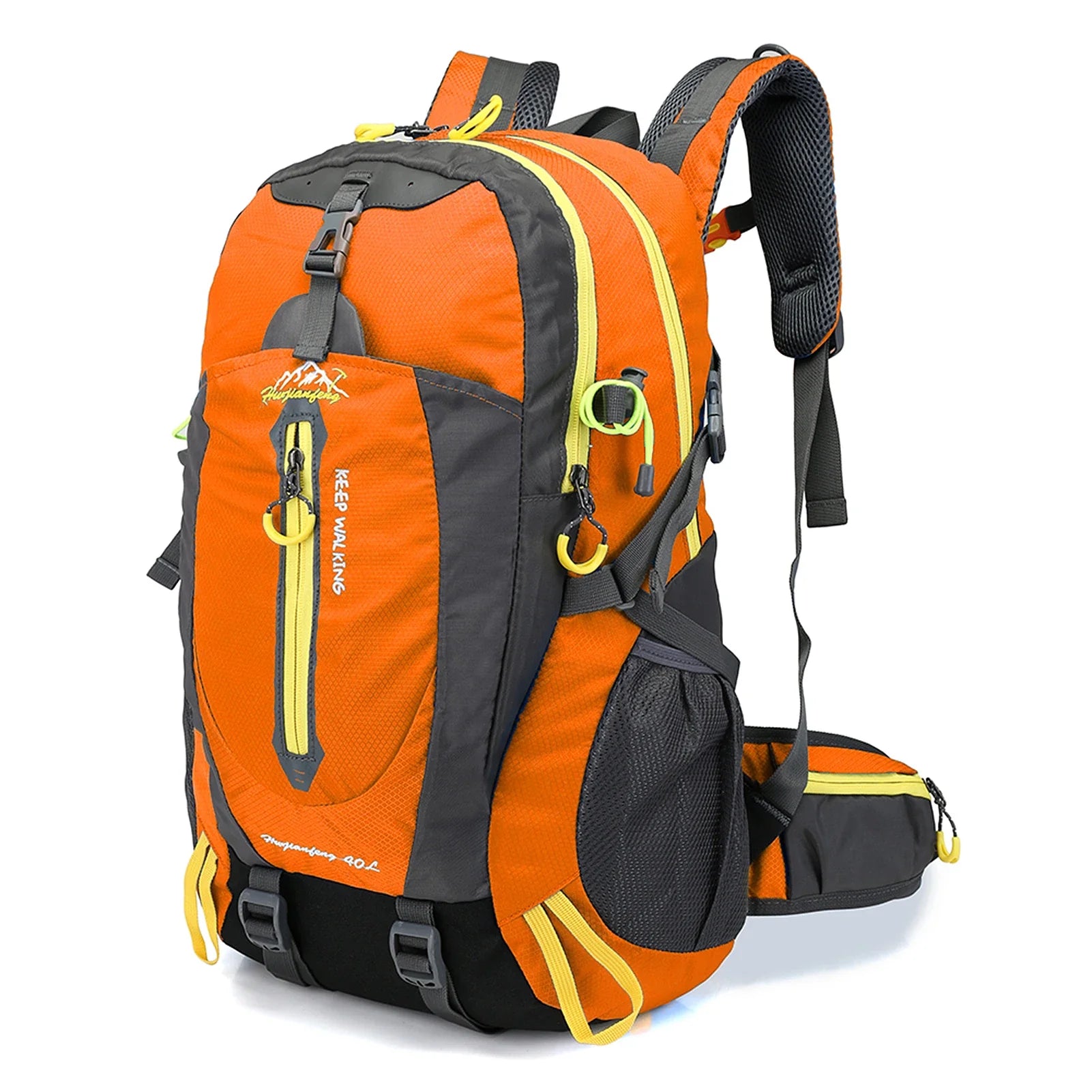 40L Hiking Backpack – Waterproof Trekking Rucksack with 6 Pockets