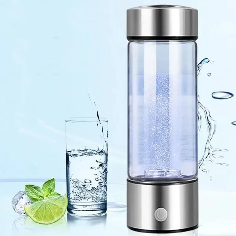 Hydrogen Water Bottle  – Portable USB Rechargeable Water Generator