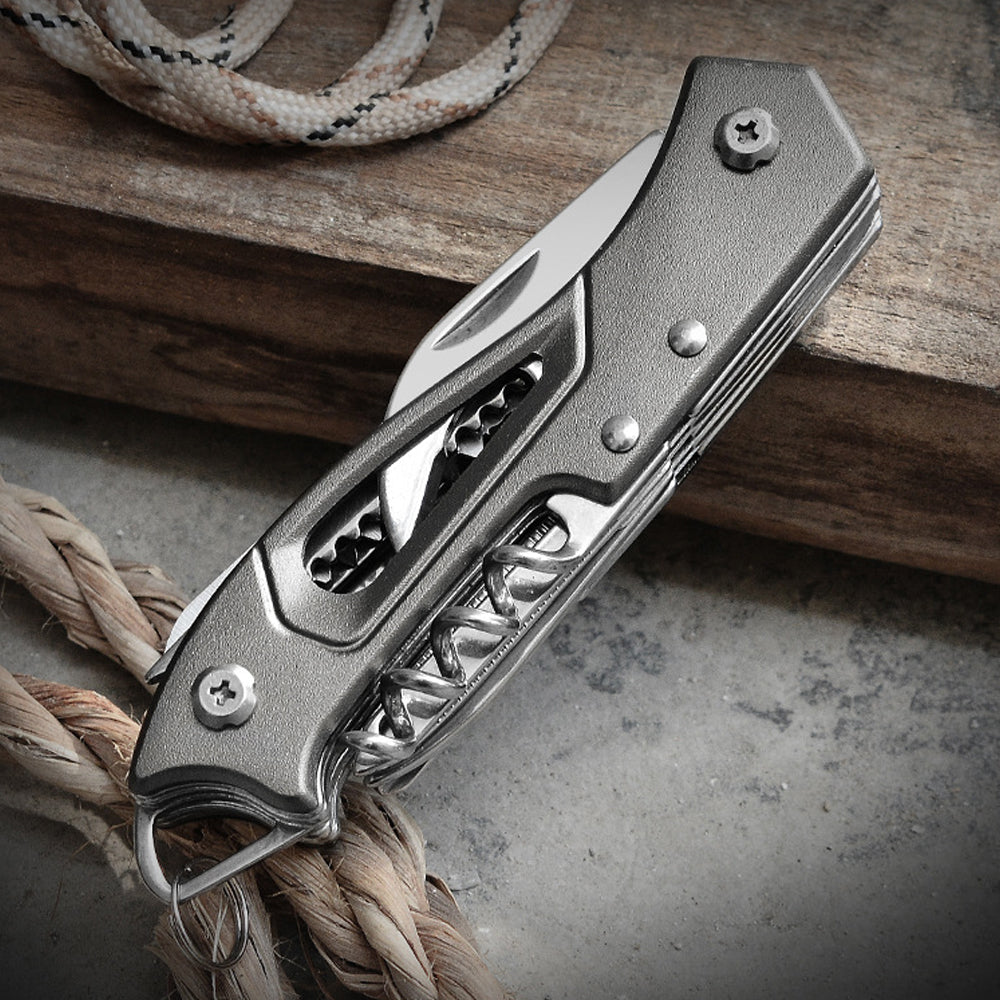 Folding Multi-Tool – 14-in-1 Pocket Knife for Camping & Everyday Carry