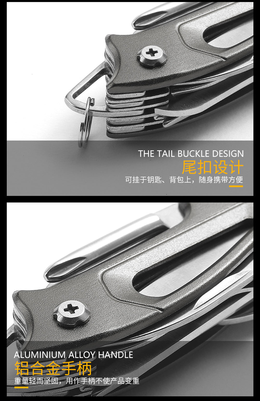 Folding Multi-Tool – 14-in-1 Pocket Knife for Camping & Everyday Carry