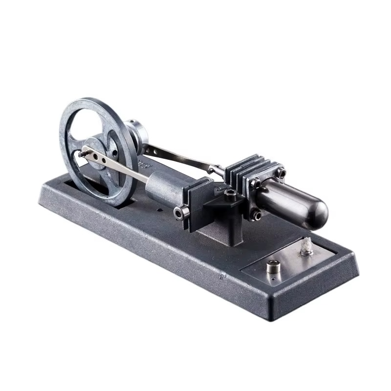 All-Metal Desktop Stirling Engine – DIY Mechanical Heat Engine Model