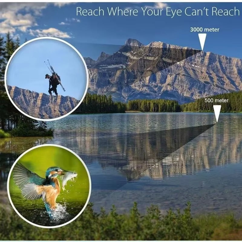 Long-Range Binoculars – 10×36 Enhanced Low-Light Binoculars for Dawn & Dusk