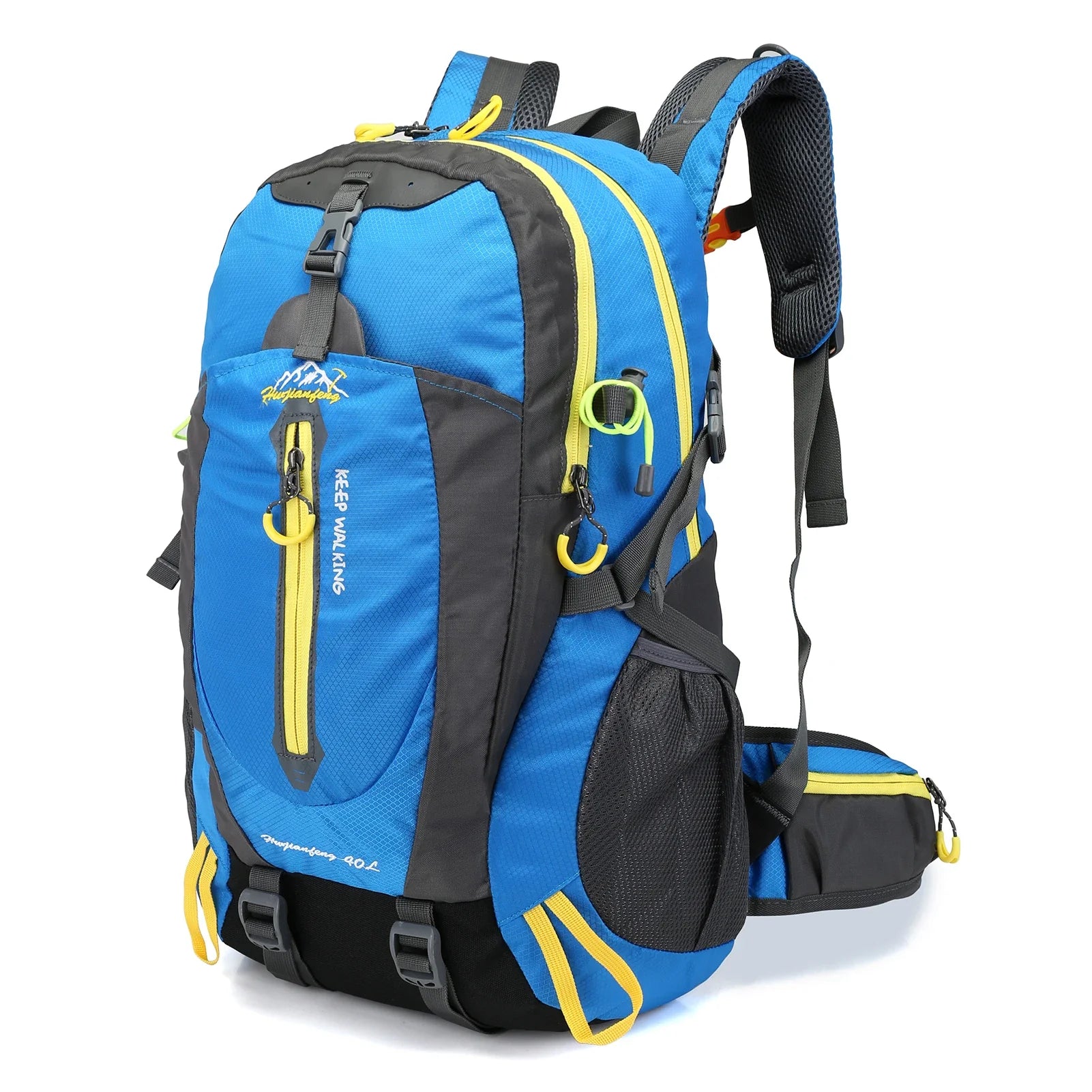40L Hiking Backpack – Waterproof Trekking Rucksack with 6 Pockets