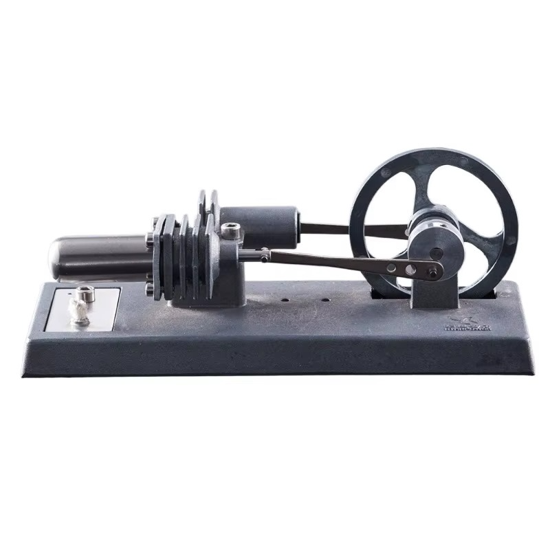 All-Metal Desktop Stirling Engine – DIY Mechanical Heat Engine Model