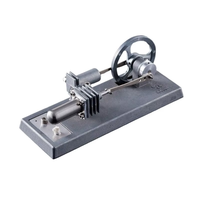 All-Metal Desktop Stirling Engine – DIY Mechanical Heat Engine Model