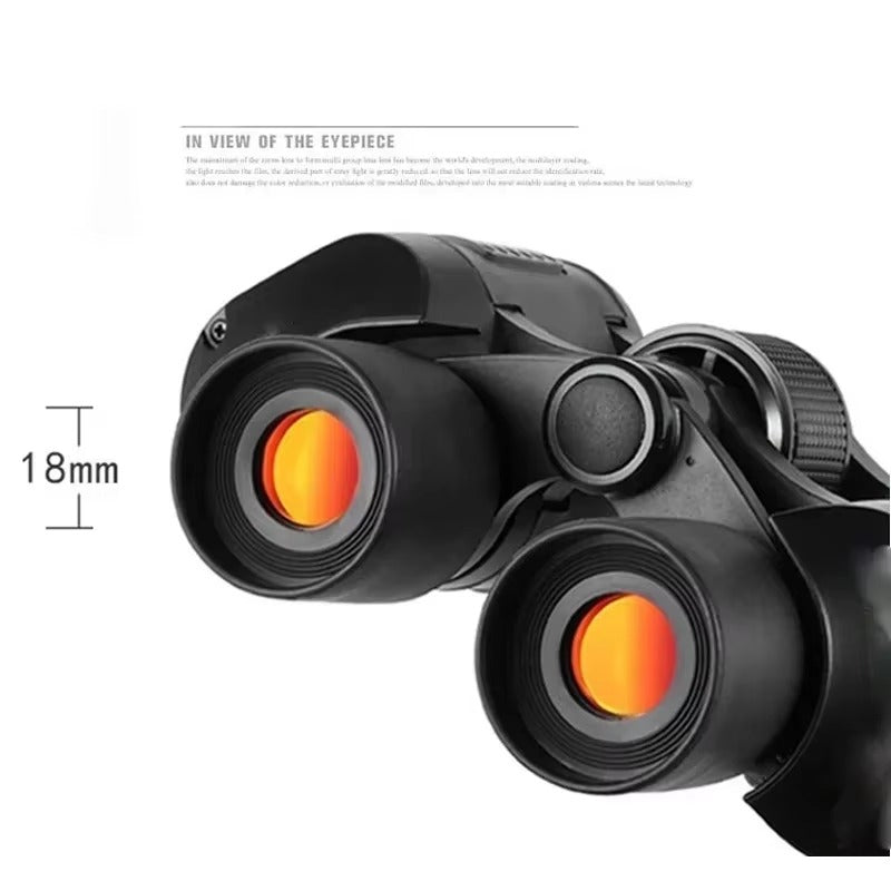 Long-Range Binoculars – 10×36 Enhanced Low-Light Binoculars for Dawn & Dusk