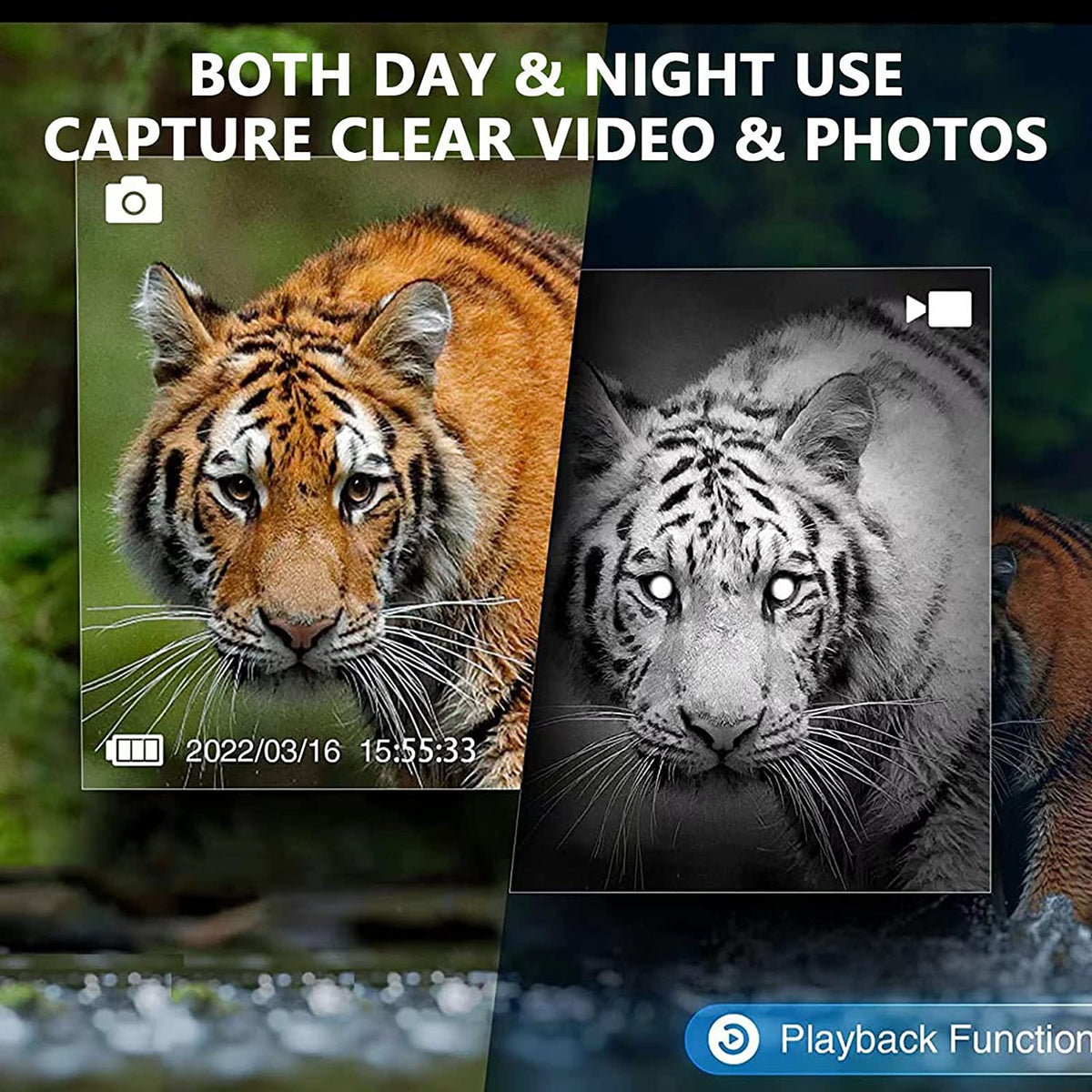 Night Vision Monocular – Digital Infrared with 1080P Recording & 5× Zoom
