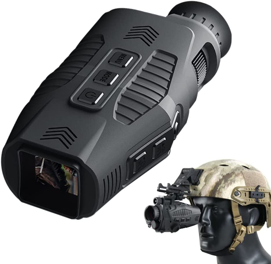 Night Vision Monocular – Digital Infrared with 1080P Recording & 5× Zoom