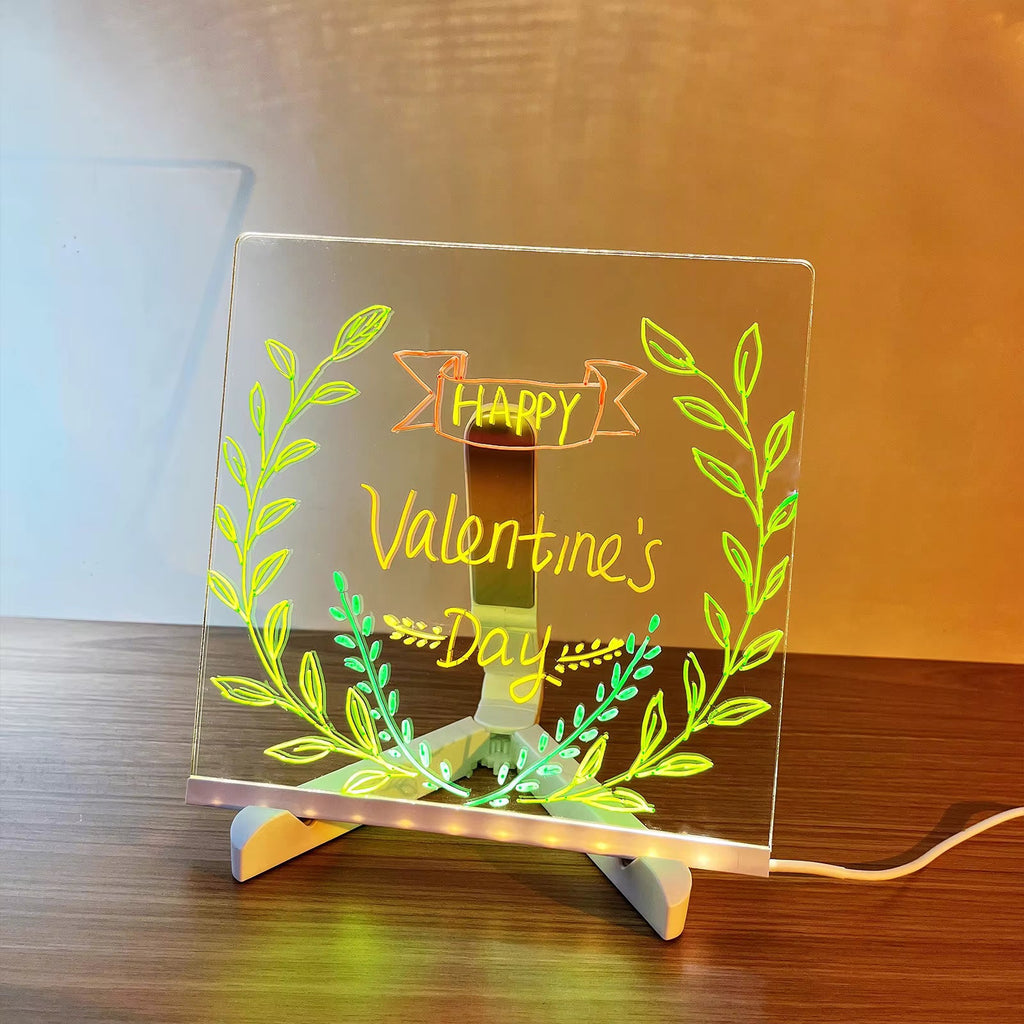 LED Drawing Pad for Kids – Reusable Light-Up Drawing Board with Stand