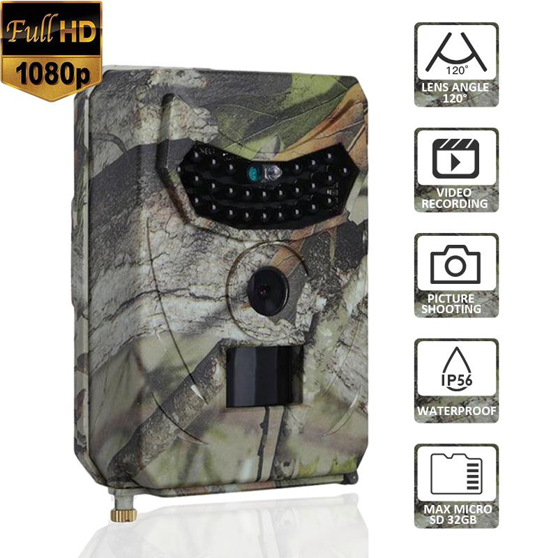 Trail Camera – Motion-Activated Wildlife Camera with No-Glow Night Vision