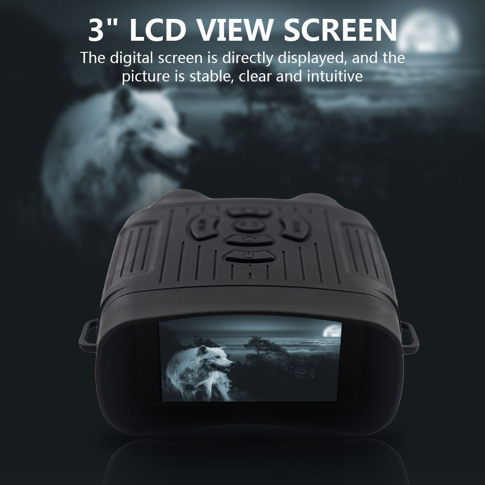 Digital Night Vision Binoculars – 10× Infrared Binoculars with Photo & Video