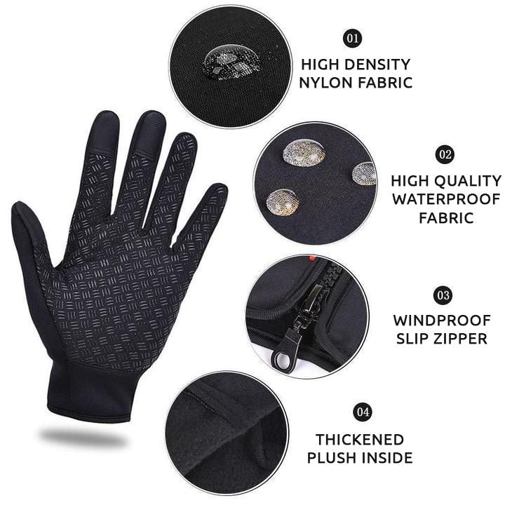Thermal Winter Gloves – Touchscreen Windproof Gloves for Cycling & Skiing