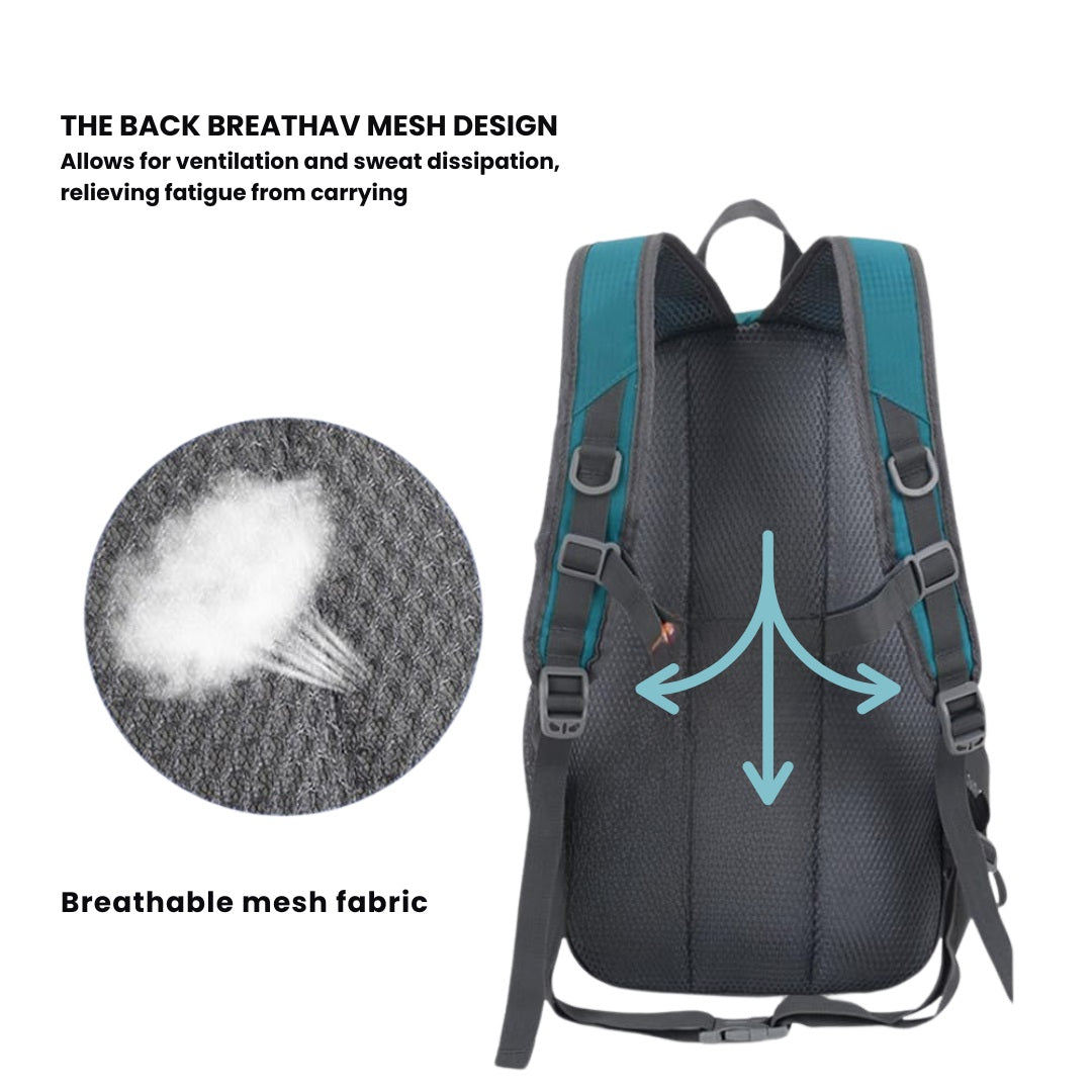Ultralight Foldable Backpack – Packable Travel Daypack for Hiking & Commuting
