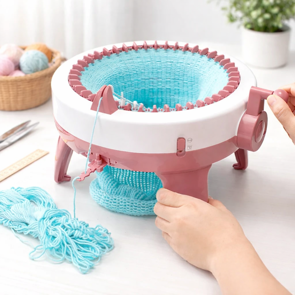 48 Needles Knitting Machine with Row Counter