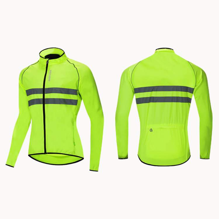 Packable Waterproof Jacket – Lightweight Windbreaker for Running & Cycling