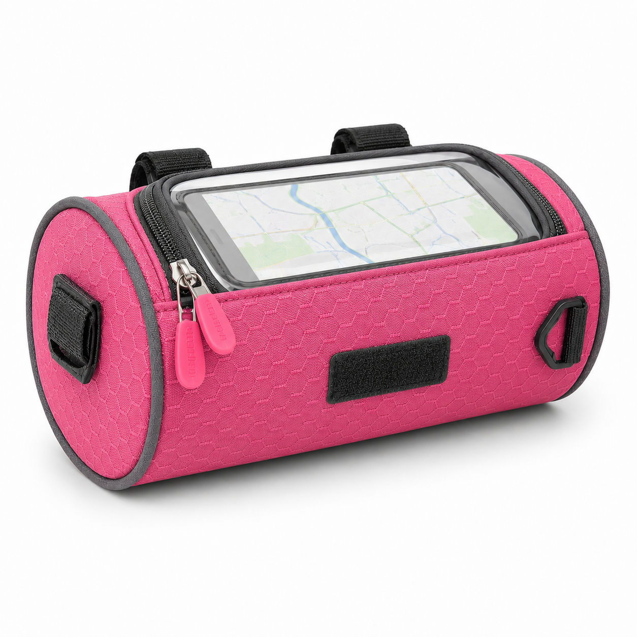 Bike Handlebar Bag with Touchscreen Pouch