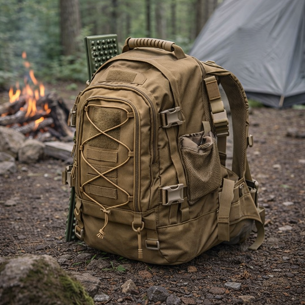 60L Expandable Outdoor Backpack – Waterproof Travel, Hiking & Camping Rucksack