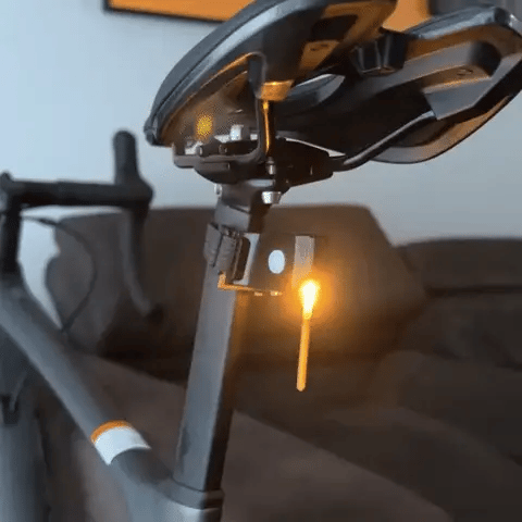LED Bike Tail Light – Rechargeable Bicycle Rear Light, 6 Colours