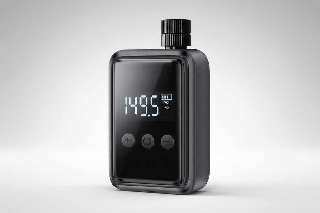 Black Mini Pump Close