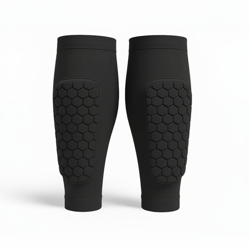 Black Shin Guards